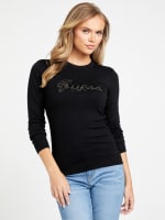 Frieda Logo Sweater | GUESS Factory