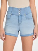 ショートパンツ RABANNE Woman Short Blue 25ECPA043C00577 P458 P00758583.jpg