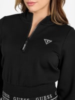 【2024 新作】 Irene Half-Zip Factory GUESS | Sweatshirt フラダンス