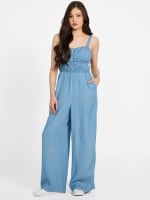 Eco Brenda Chambray Jumpsuit | GUESS Factory