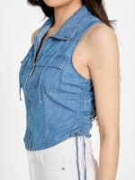 とっておきし福袋 Niecy Chambray Vest | GUESS Factory ウェア
