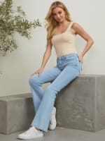 Eco Lyllah Mid-Rise Bootcut Jeans