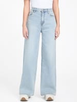Lisbeth Wide Leg Denim Pants | GUESS Factory
