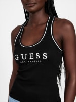 メルトザレディ　slogan logo tank Gemi Logo Tank | GUESS Factory