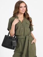 Zinnia Small Satchel | GUESS Factory