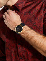 Guess watch black and gold top