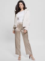 Theoline Faux-Fur Hooded Jacket | GUESS Canada