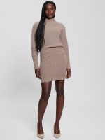 Zylee Wool-Blend Sweater Skirt | GUESS Canada