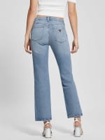 GUESS Faux-Suede Sexy Bootcut Pants