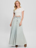 Eco Paneled Denim Maxi Skirt | GUESS