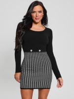 Guess black sweater dress 2025