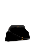 Guess black online clutch bag