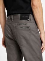ゲス GUESS Hazel Hr Side Slit Sraight （LWA） - ファッション