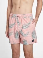 Burnie Printed Volley Shorts | GUESS Factory
