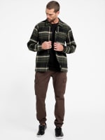 話題の人気 Plaid Muller Shirt Factory GUESS | トップス