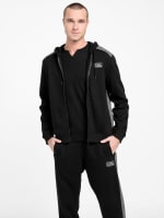 KodakのAPOLLO11 Hybrid Hoodie 全2色 Oversized Fit Printed Hoodie -Light gray melange/Kodak
