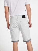 Knot Light Beige Printed Chino Shorts – Benson Apparel