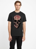 Jasper Graphic Crewneck Tee | GUESS Factory