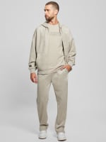 Eco Daril Zip-Up Hoodie Sweatshirt | GUESS