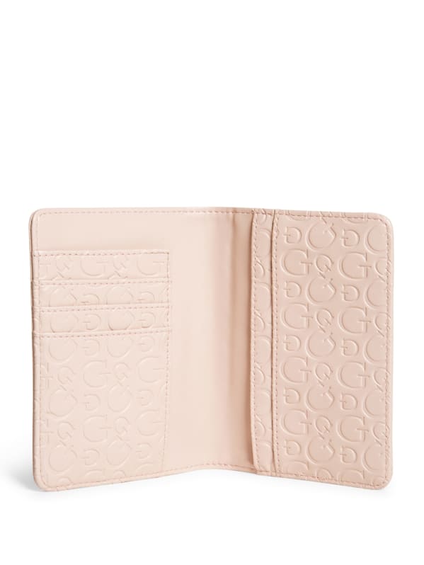 Passport holder hot sale guess