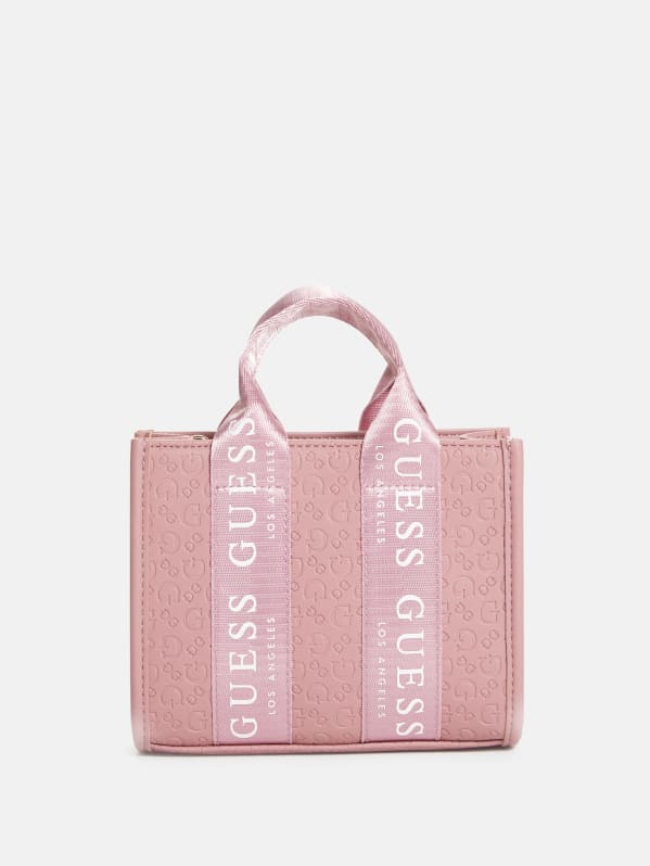 Guess Girls Mini Tote Bag in Pink