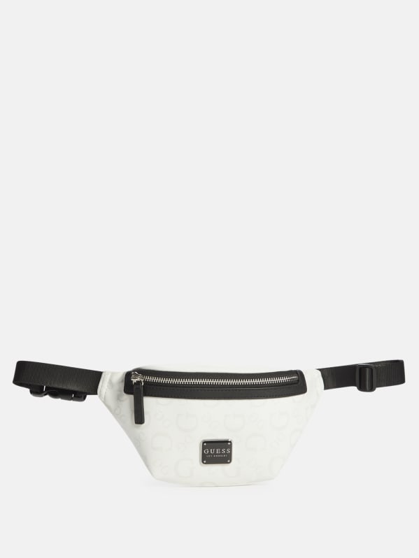 Faux Leather Logo Fanny Pack GUESS Factory