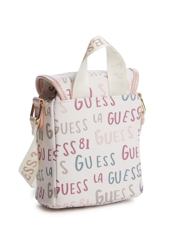 Guess sling bag pink sale