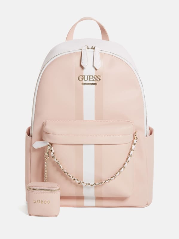 Ella Faux Leather Backpack GUESS Factory Ca