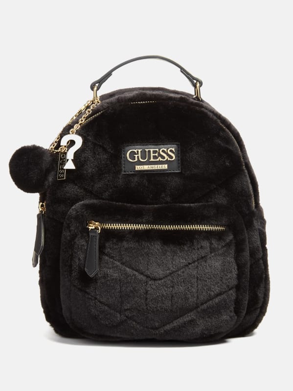 Guess mini shop black backpack