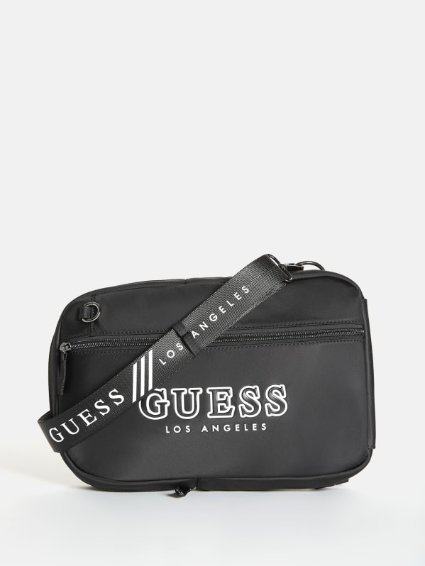 Guess sling deals bag black