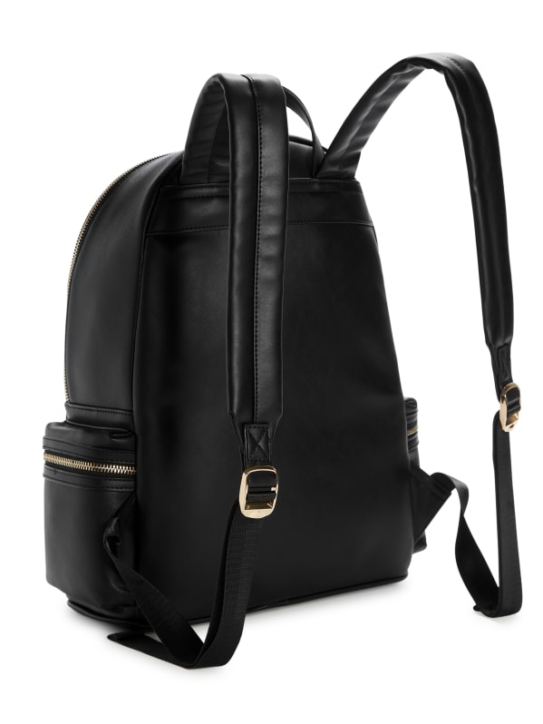 Factory Tasha Faux leather Backpack Blue
