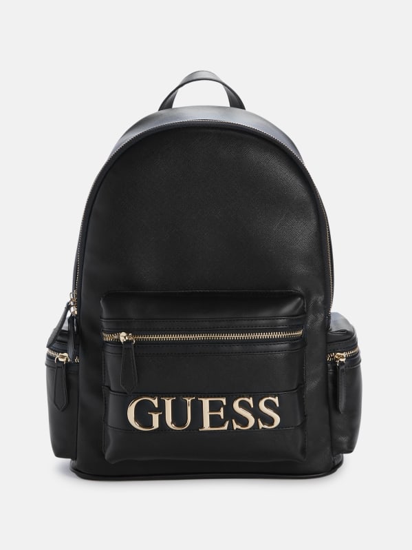 Black guess mini backpack new arrivals