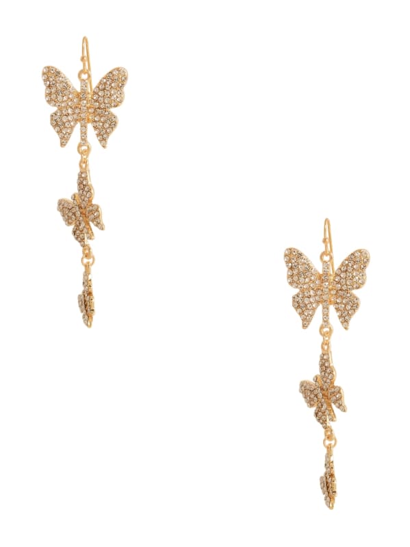Guess clearance butterfly earrings