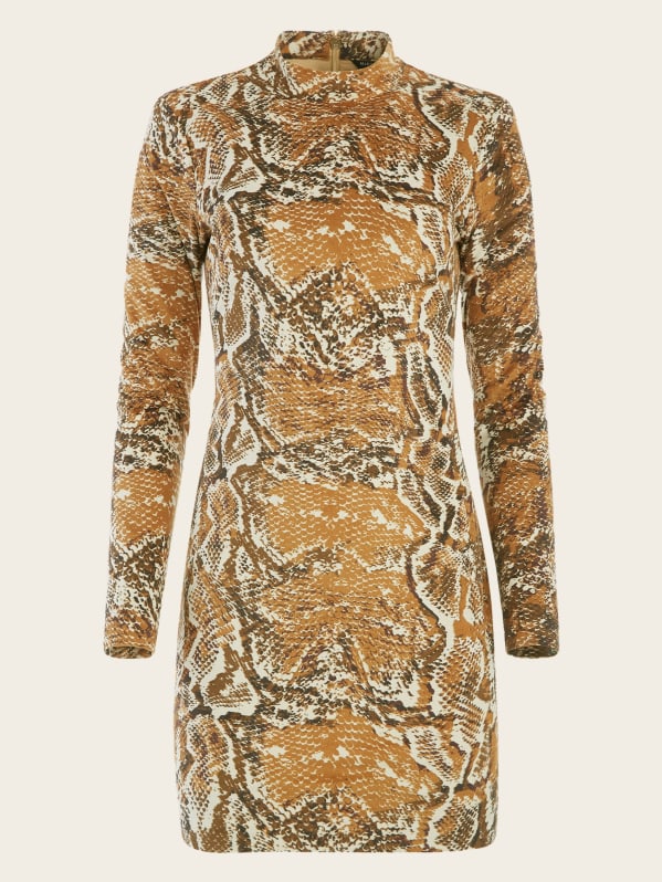 Hudson Snakeskin Printed Dress |