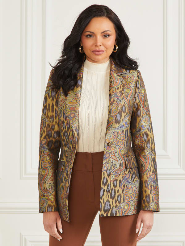 Phoenix Rising Jacquard Blazer | Marciano