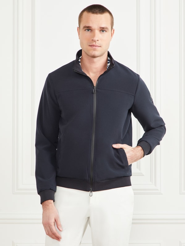 Logo Zip Up Jacket GUESS
