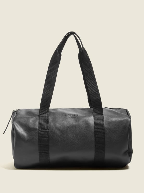 Guess leather shop duffle bag