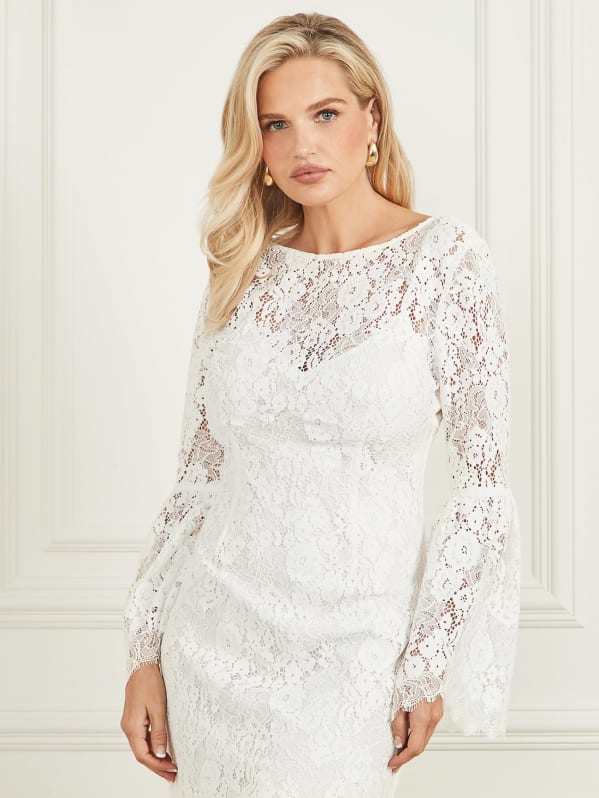 White lace hotsell sheath dress
