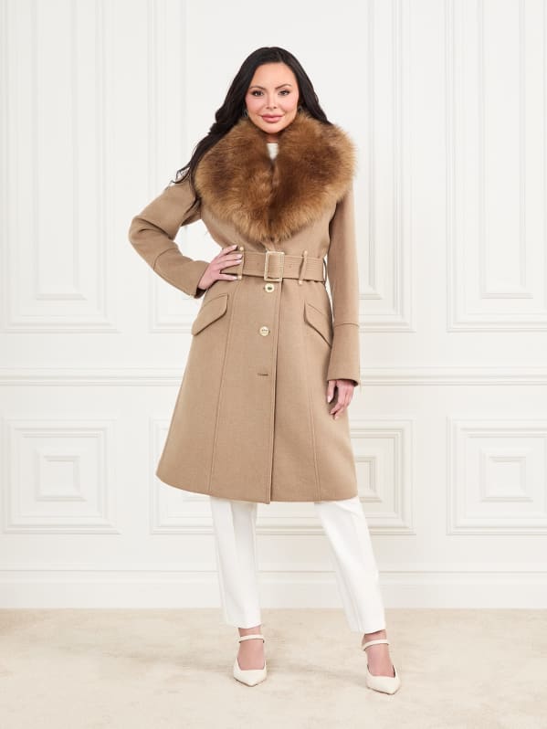 Alice Wool-Blend Coat | GUESS