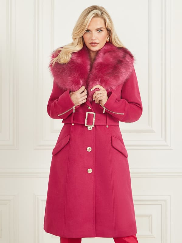 Alice Wool Blend Coat GUESS