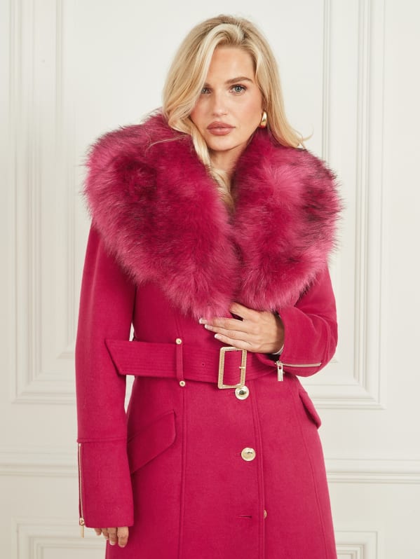 Alice Wool Blend Coat GUESS