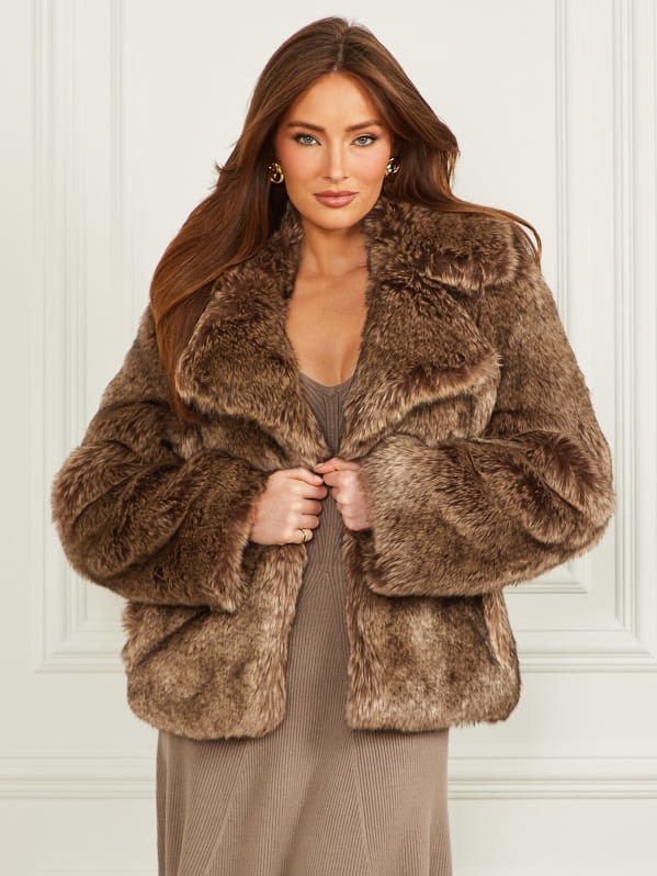 Duchesse Faux-Fur Jacket | Marciano