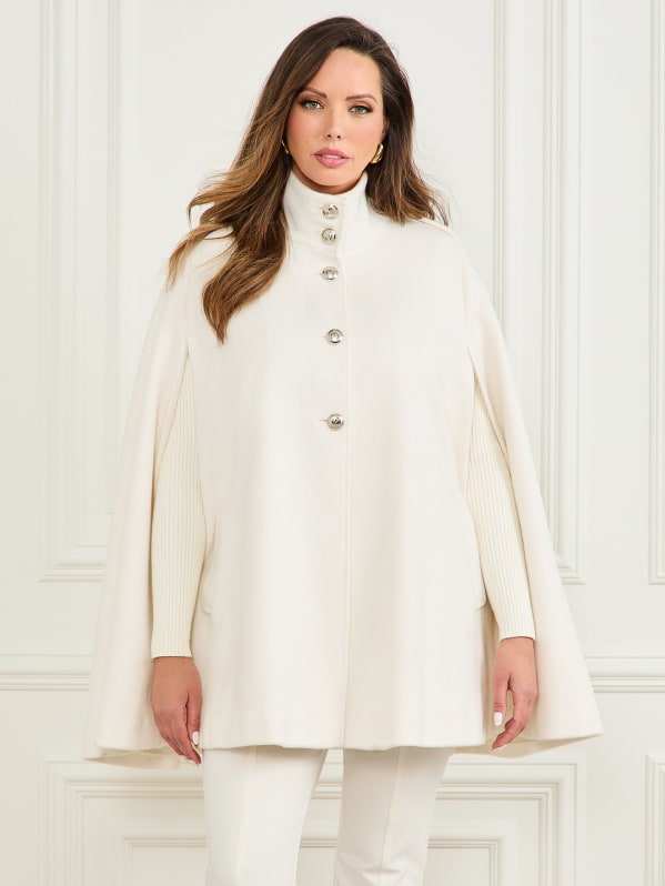 Marlene Wool Blend Cape Marciano Ca