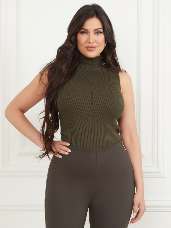 Low turtleneck sale top