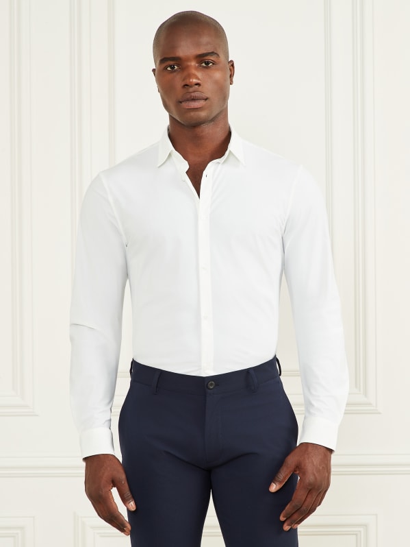 Guess button up shirts on sale