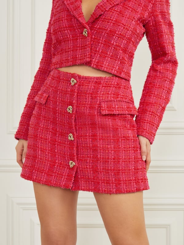 Tweed mini skirt set sale