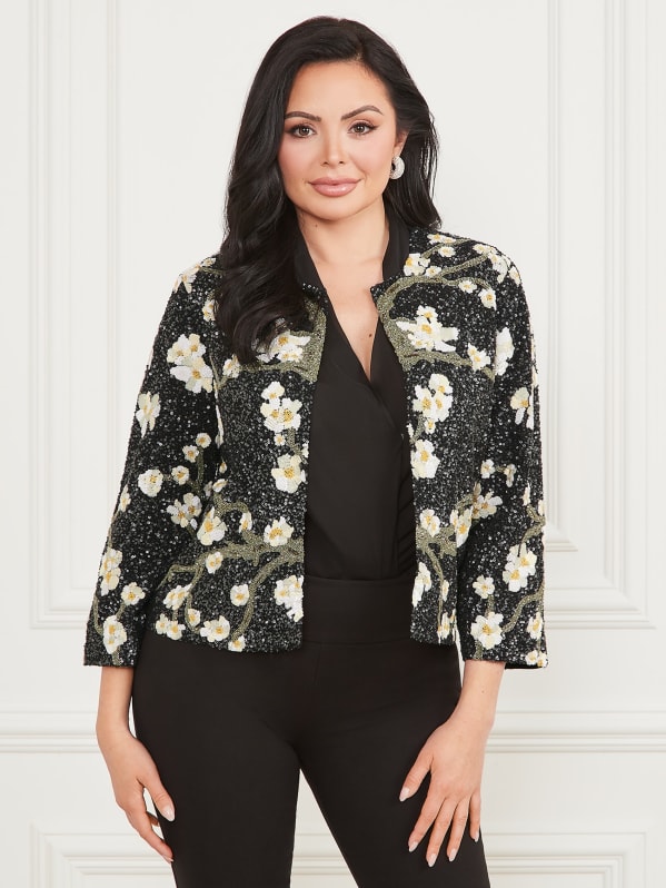 Precious Embroidered Sequin Jacket GUESS