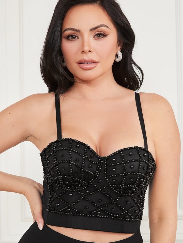Guess bustier 2025 top