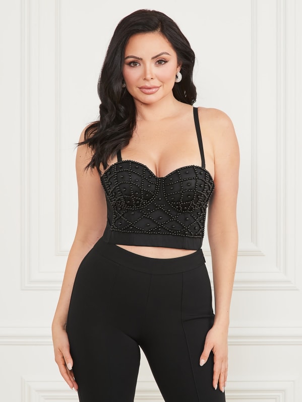 Guess bustier top clearance