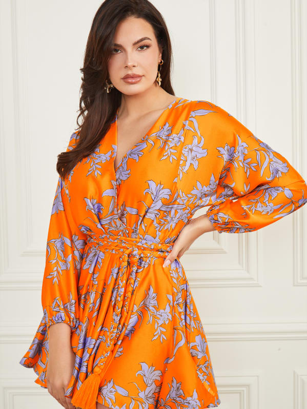 Marciano wrap dress clearance